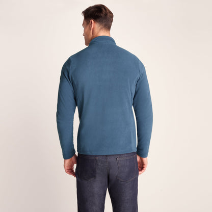 Revive Mens Fleece Jacket - Blue Stone