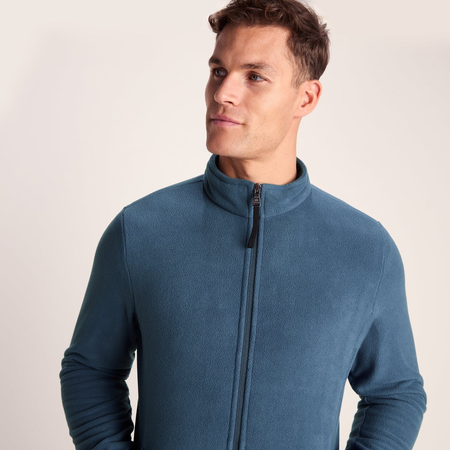 Revive Mens Fleece Jacket - Blue Stone