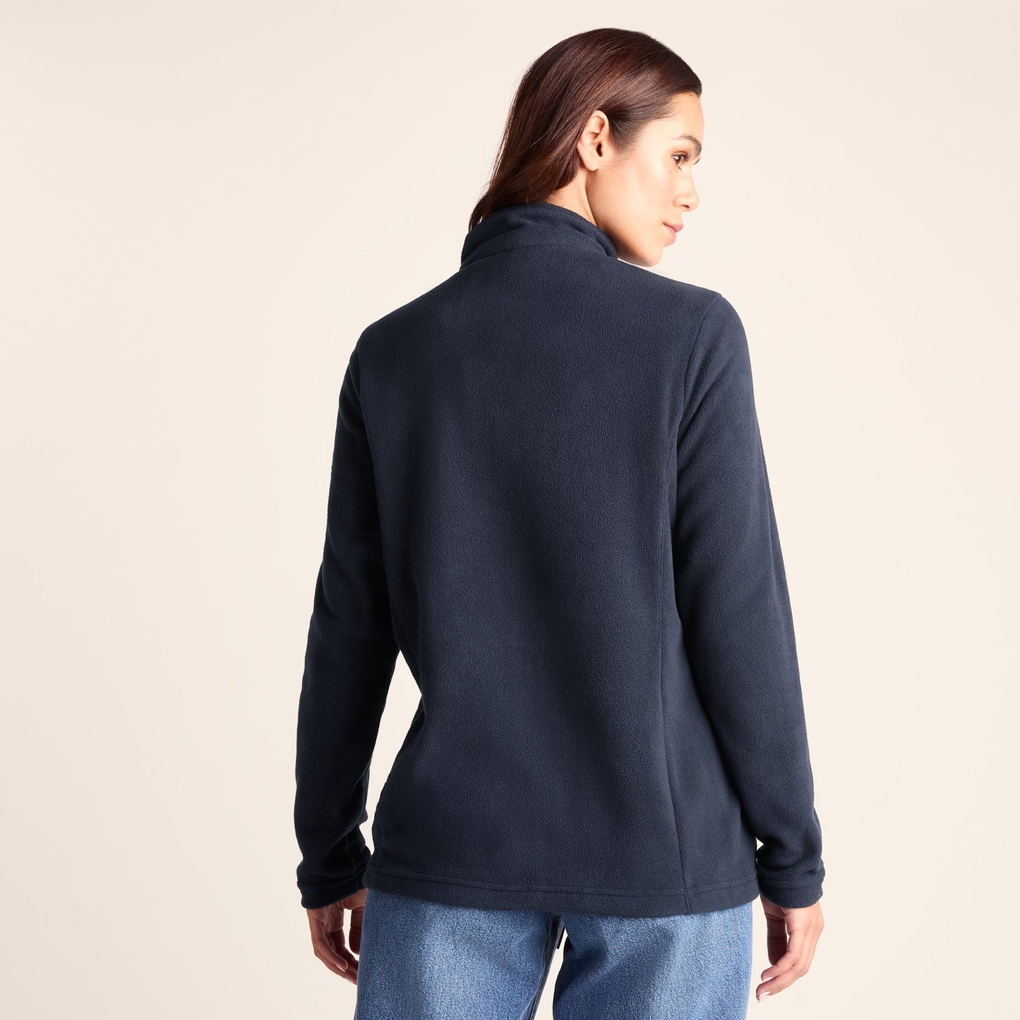 Revive Womens Fleece Jacket - Dark Indigo