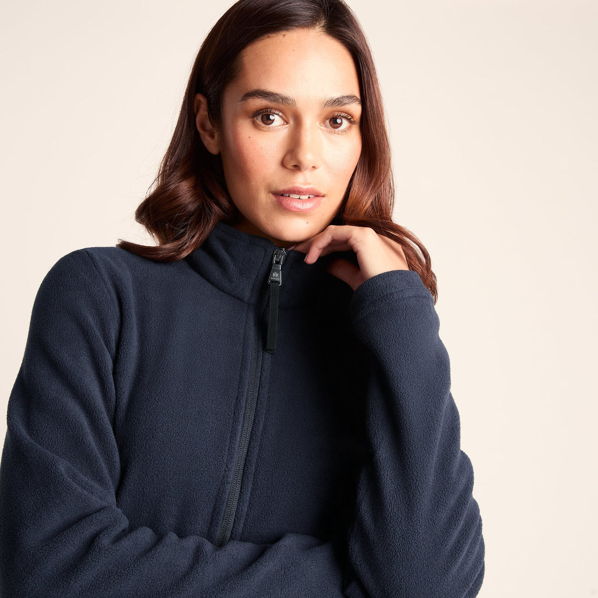 Revive Womens Fleece Jacket - Dark Indigo