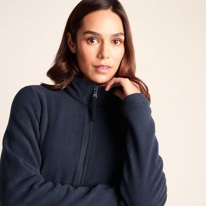 Revive Womens Fleece Jacket - Dark Indigo