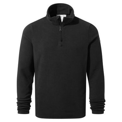 Revive Mens Quarter Zip Fleece - Black