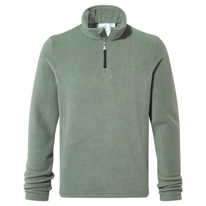 Revive Mens Quarter Zip Fleece - Light Forest