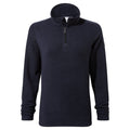 Revive Womens Quarter Zip Fleece - Dark Indigo