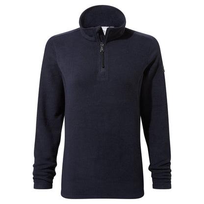 Revive Womens Quarter Zip Fleece - Dark Indigo