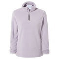 Revive Womens Quarter Zip Fleece - Lavender Grey