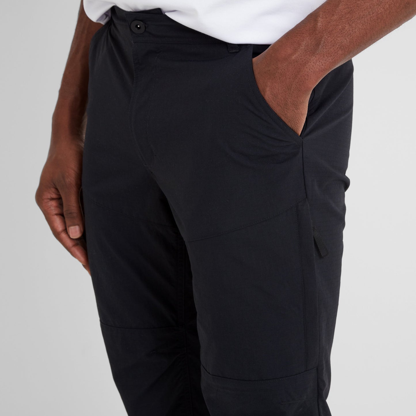 Rowland Mens Performance Trousers Short Leg - Black