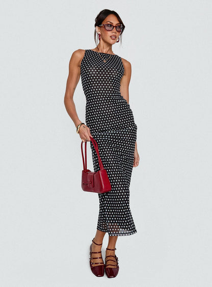 Top Of Mind Maxi Dress Black