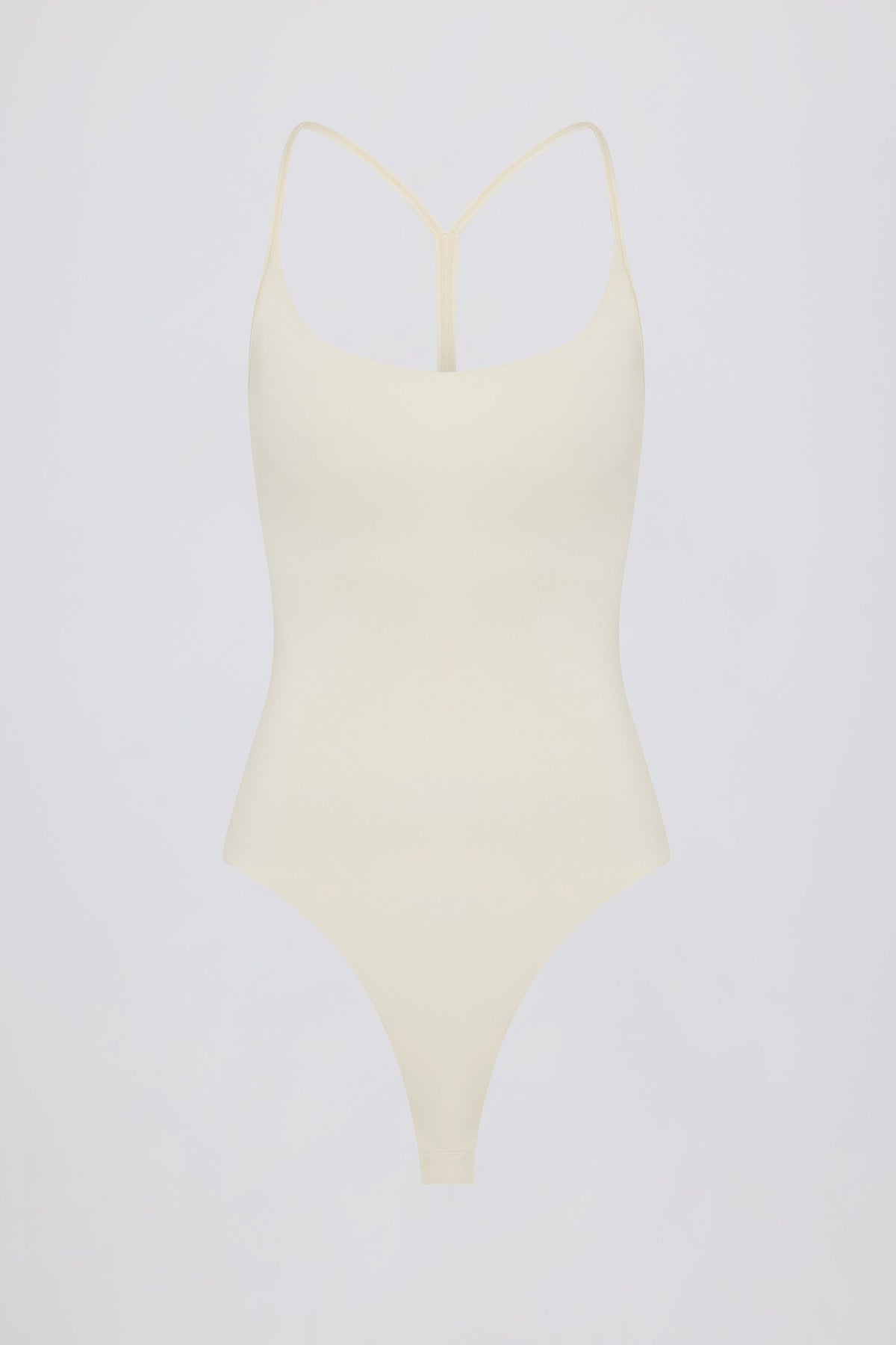 Cut-Out Bodysuit in Oat