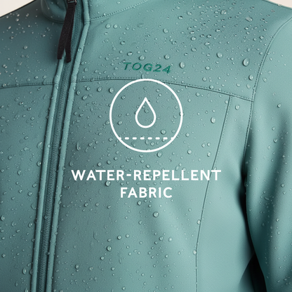 Feizor Mens Shower Resistant Softshell Jacket - Hydro Blue