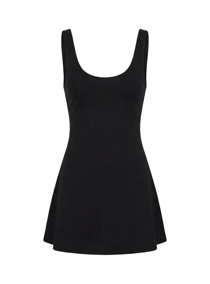 Sosa Jersey Scoop Romper Black