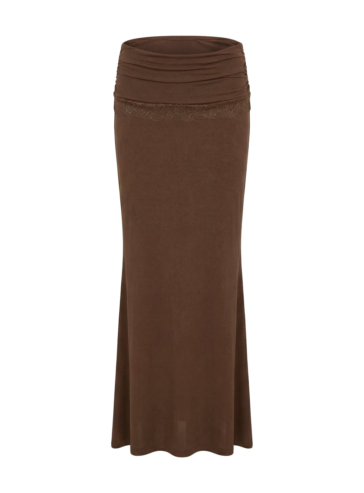 Zespri Jersey Maxi Skirt Brown