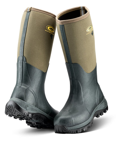 Grubs Boots Bearline 8.5 Unisex Wellington - Green