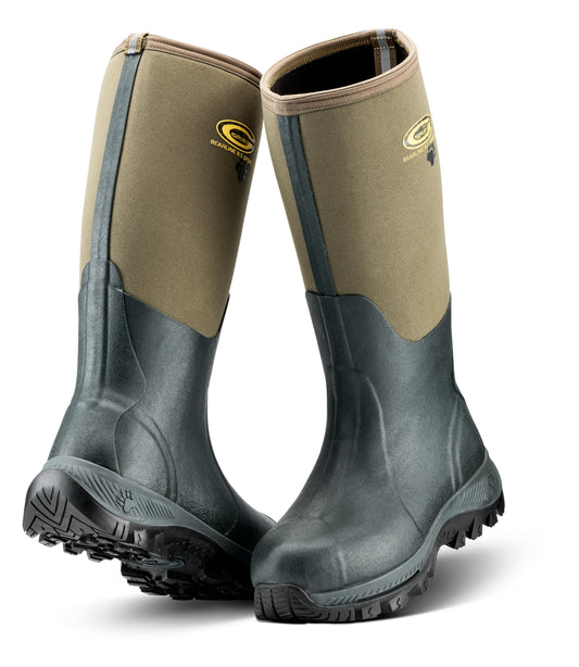 Grubs Boots Bearline 8.5 Unisex Wellington - Green