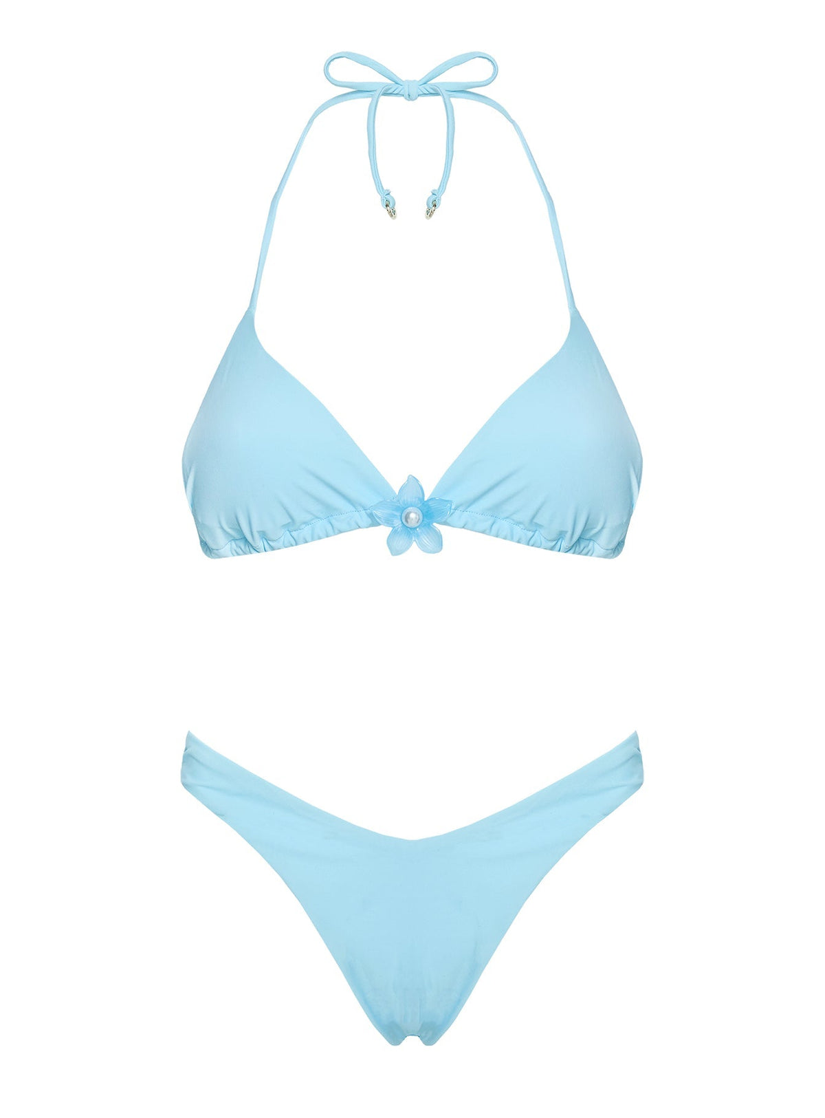 Calbira Cheeky Bikini Bottoms Blue