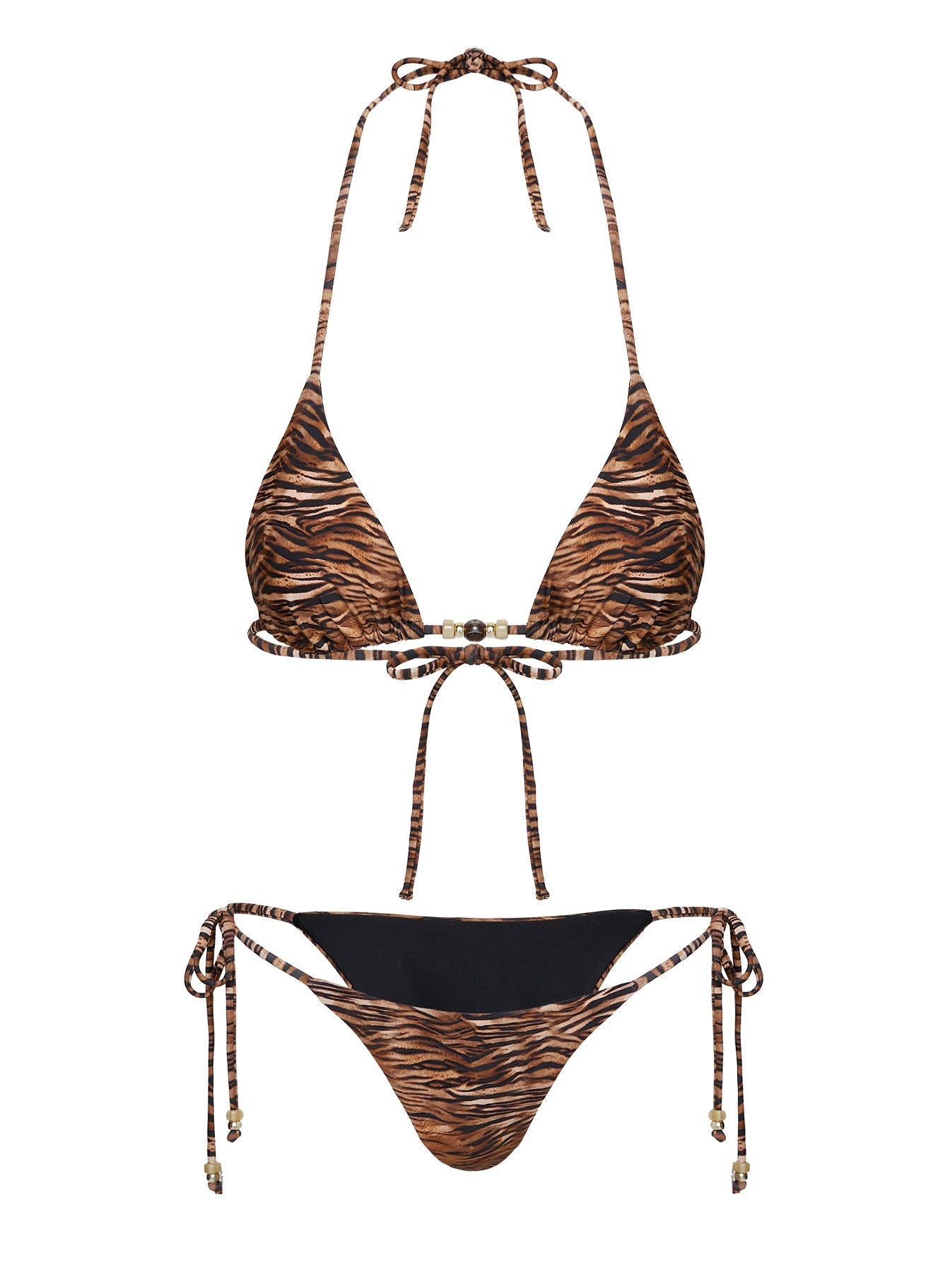 Yvetta Tie Side Bikini Bottoms Multi