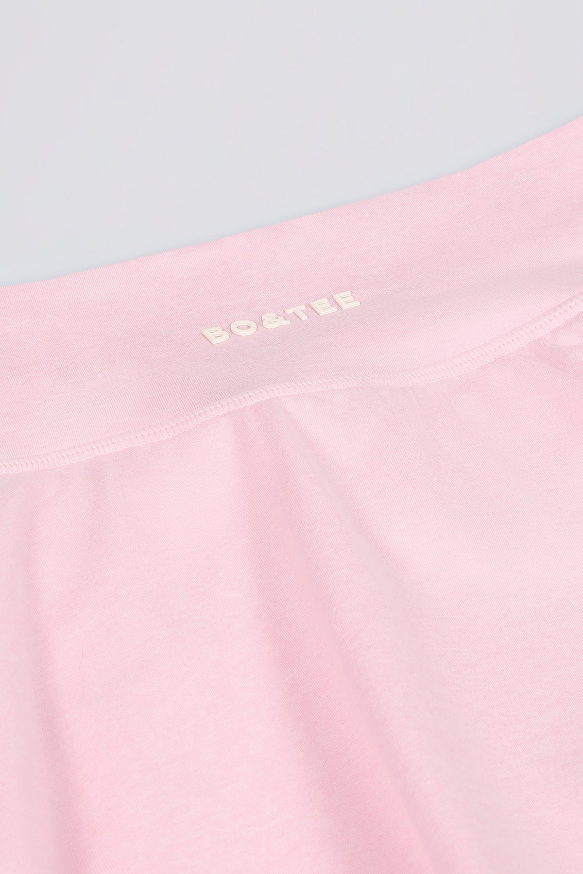 Brushed Jersey Crossover Mini Skort in Bloom