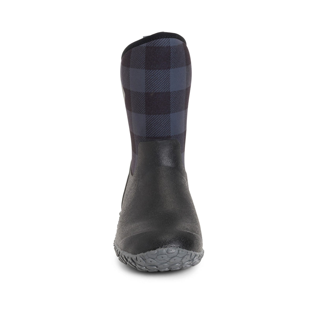Muck Boots Muckster II Mid Womens Wellington - Black/Grey Plaid