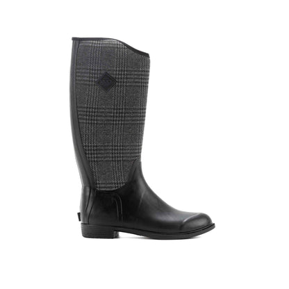 Muck Boots Derby Tall Womens - Black/Plaid