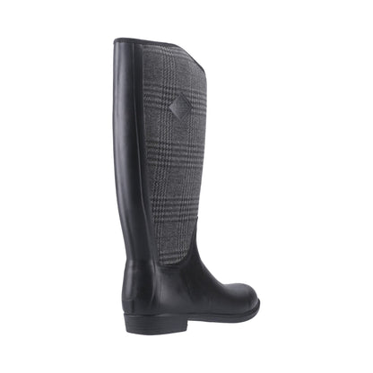 Muck Boots Derby Tall Womens - Black/Plaid