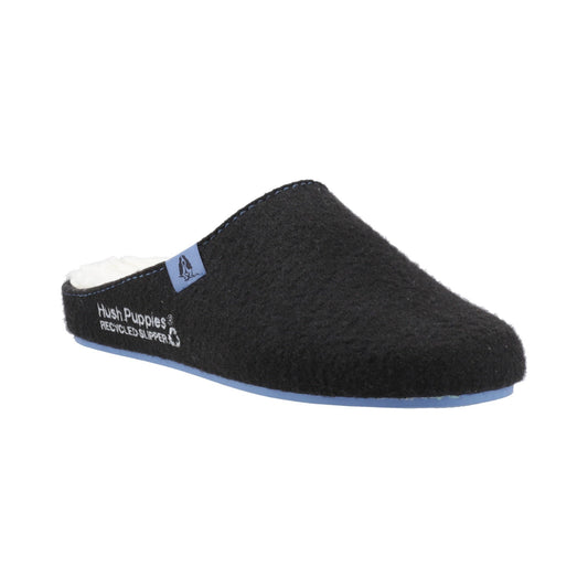 Hush Puppies The Good Slipper Mens - Black/Blue