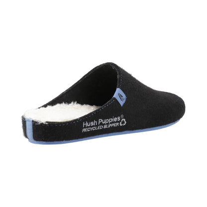 Hush Puppies The Good Slipper Mens - Black/Blue