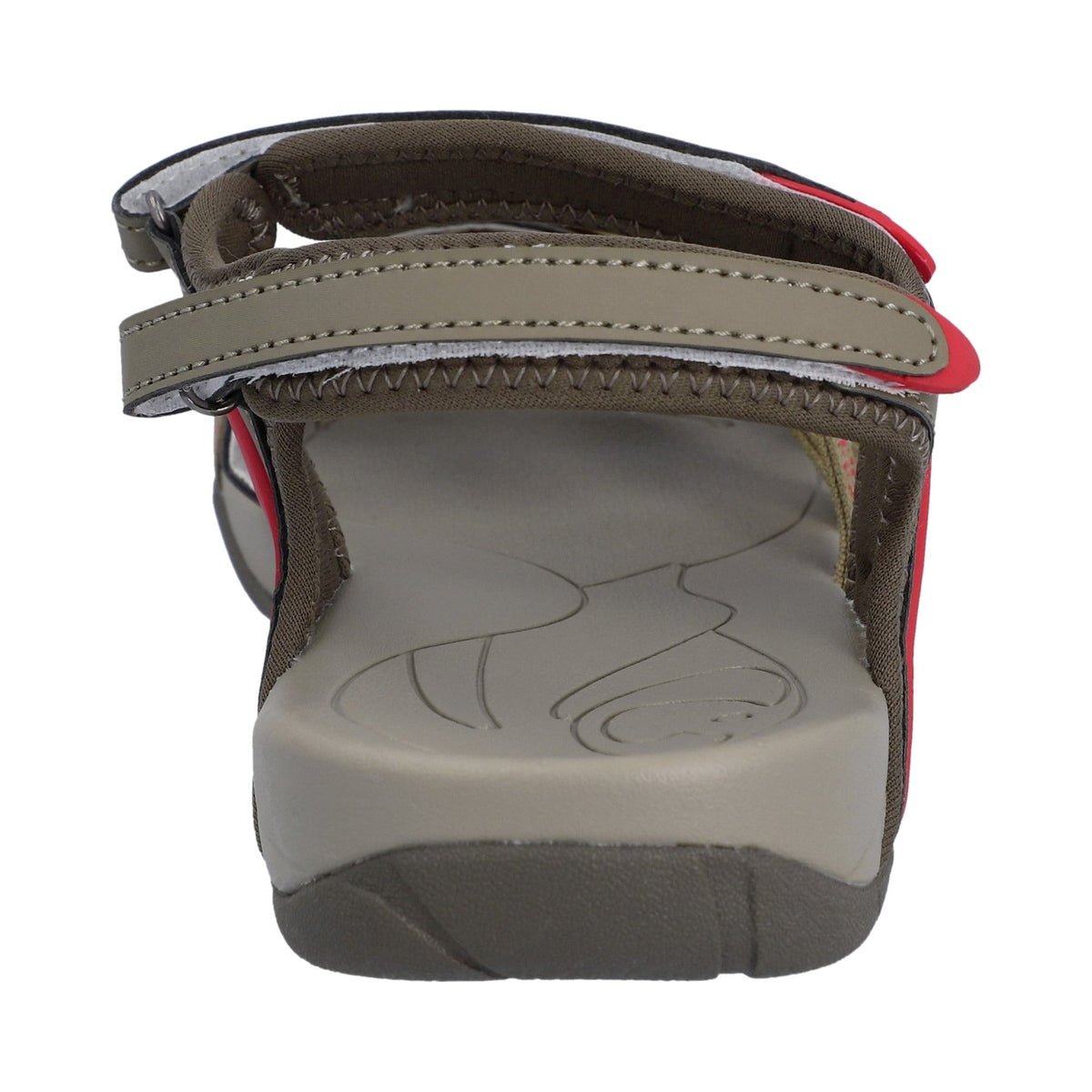 Hi-Tec Savanna II Womens Sandal - Lt Taupe/Olive/Sunset Coral