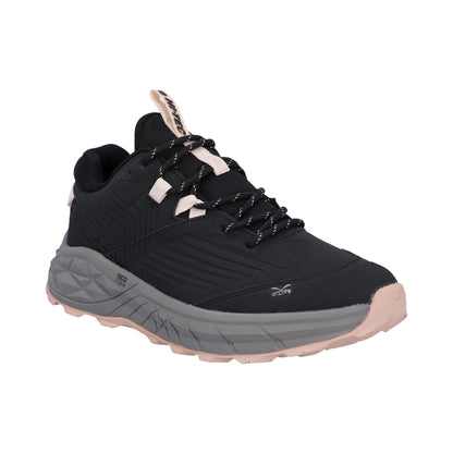 Hi-Tec Fuse Trek Womens Hiking Shoe - Black/Steeple Grey/Cameo Rose