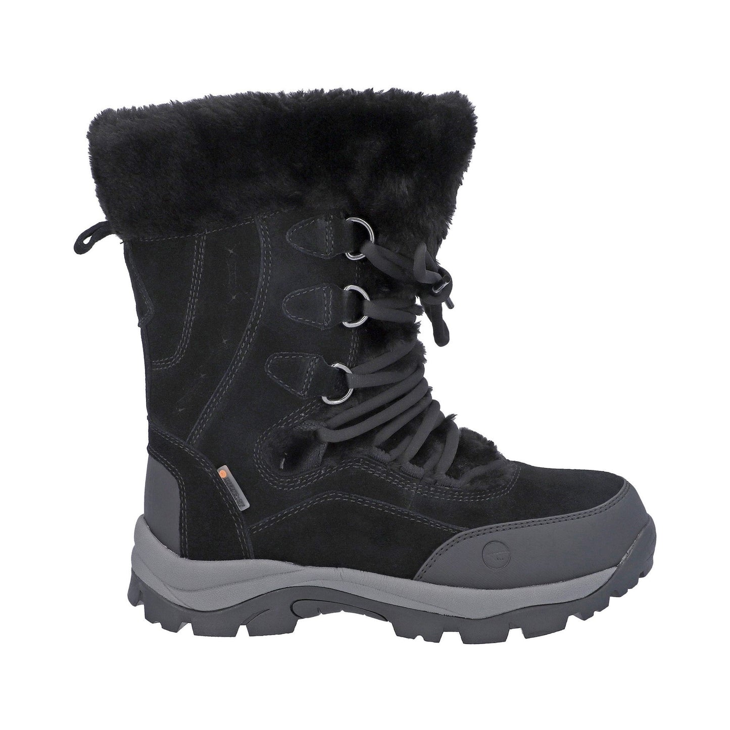 Hi-Tec Mortiz 200 Womens Hiking Boots - Black