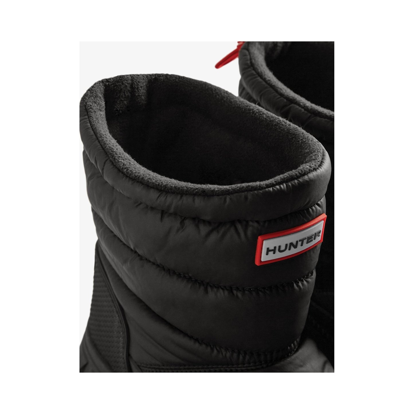 Hunter Intrepid Short Mens Snow Boot - Black