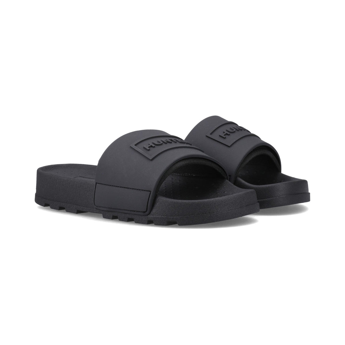 Hunter Core Embossed Slider Unisex - Black2