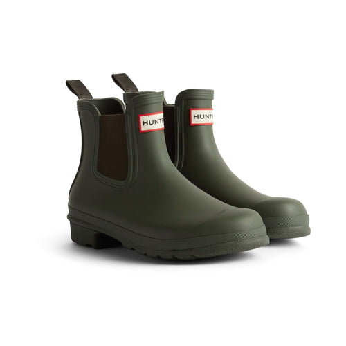 Hunter Original Chelsea Womens Boot - Dark Olive