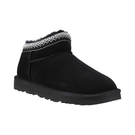 Hush Puppies Sloane Bootie Slipper Womens - Black