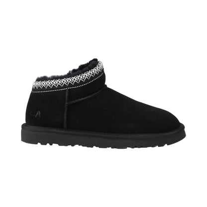 Hush Puppies Sloane Bootie Slipper Womens - Black