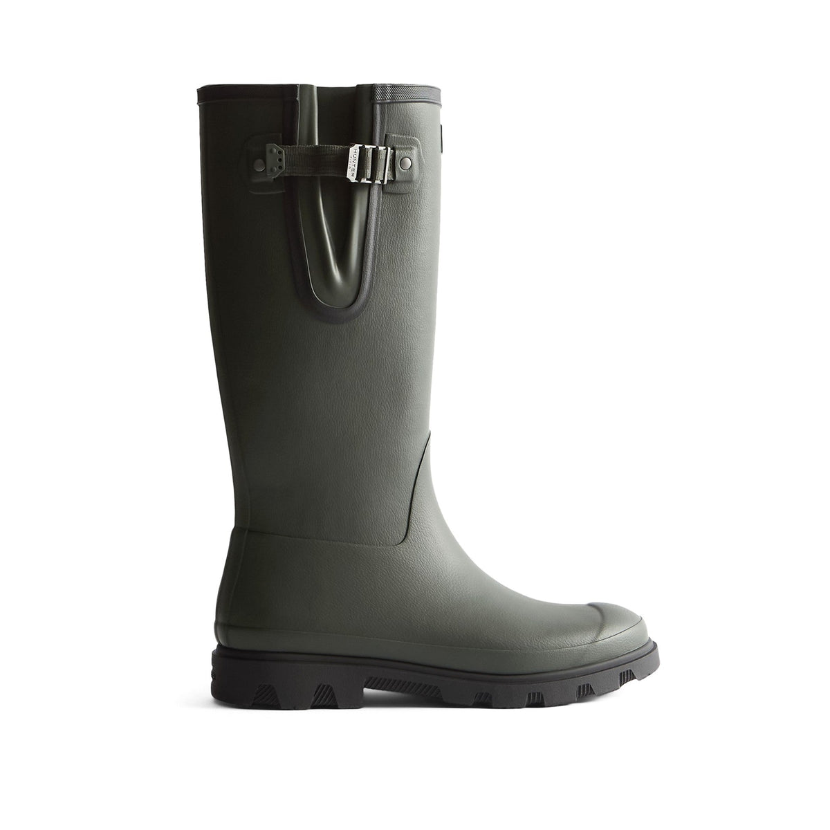 Hunter Field Downpour Adjustable Boot Mens - Dark Olive/Black