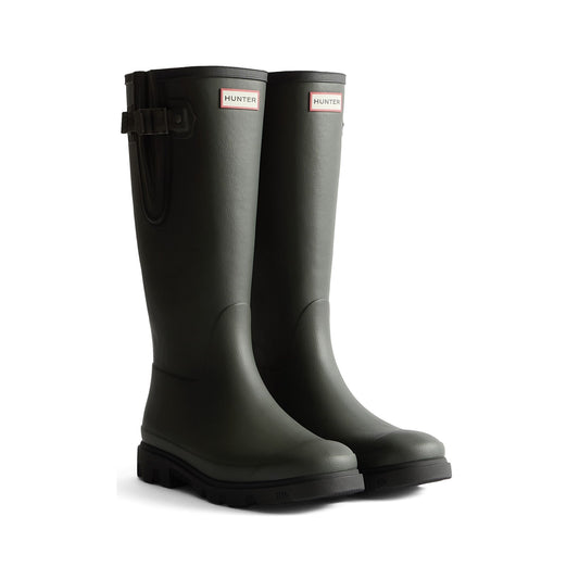 Hunter Field Downpour Adjustable Boot Mens - Dark Olive