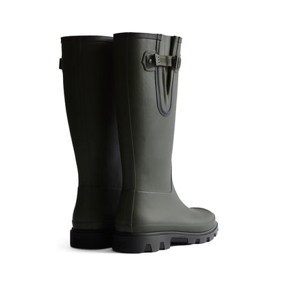 Hunter Field Downpour Adjustable Boot Mens - Dark Olive