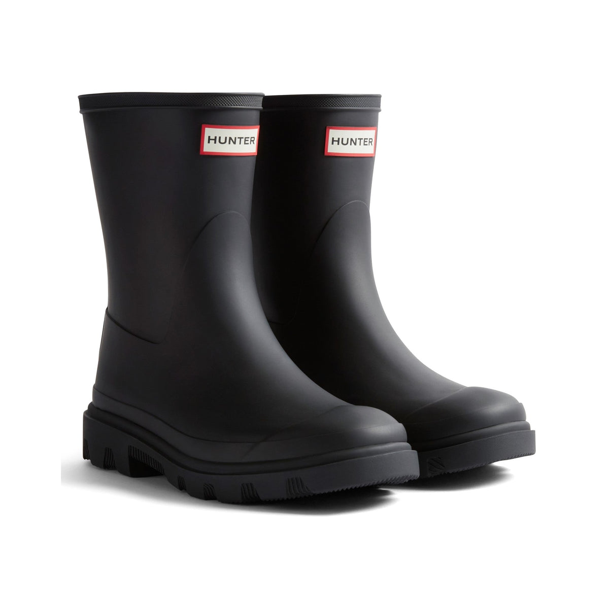 Hunter Unisex Downpour Short Boot Mens - Black