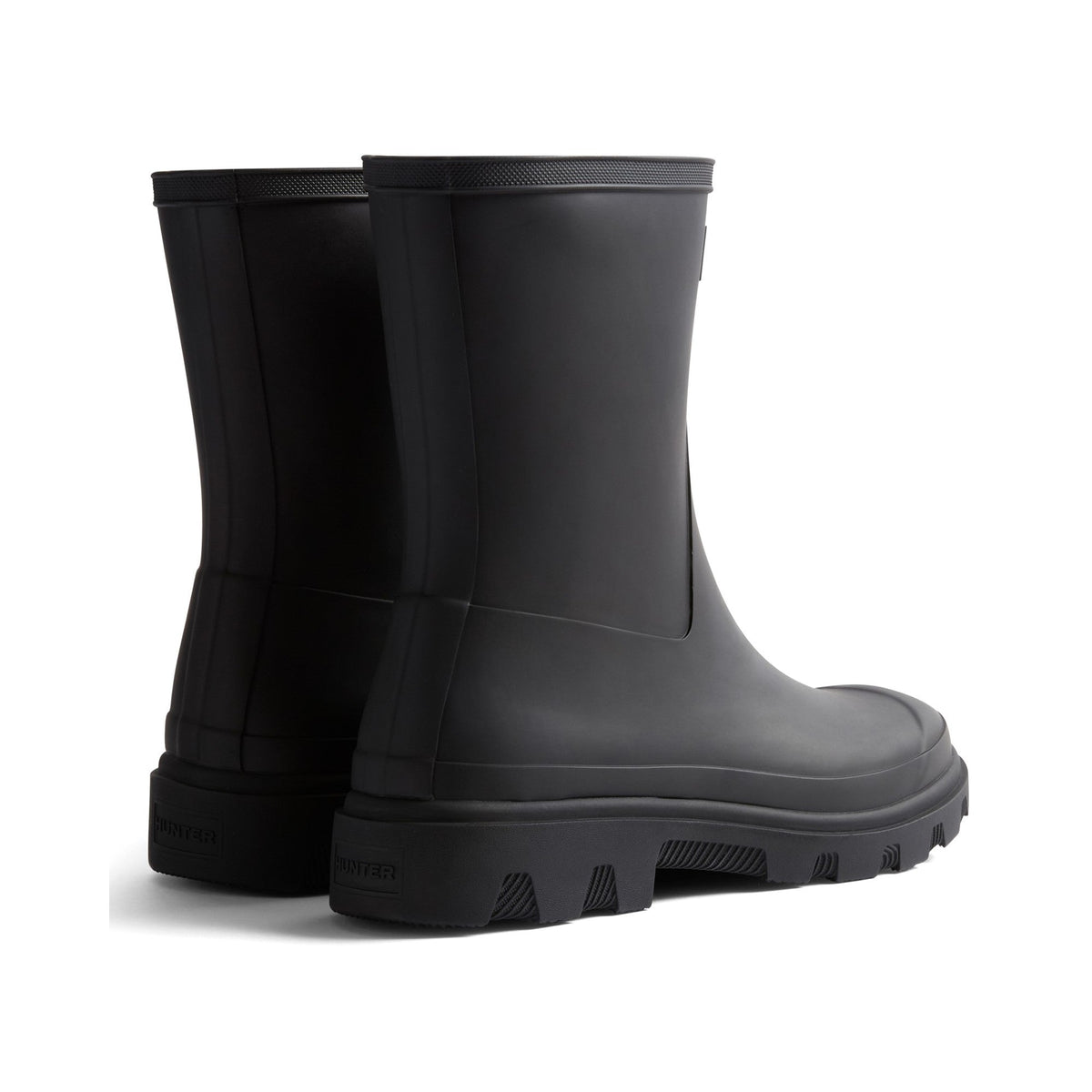 Hunter Unisex Downpour Short Boot Mens - Black