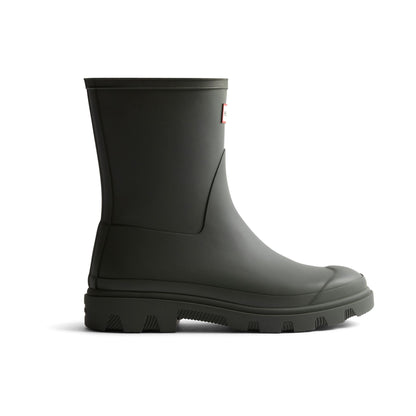 Hunter Unisex Downpour Short Boot Mens - Dark Olive
