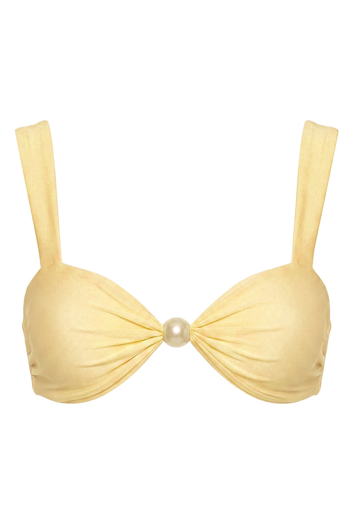 Bikini Top in Lemon