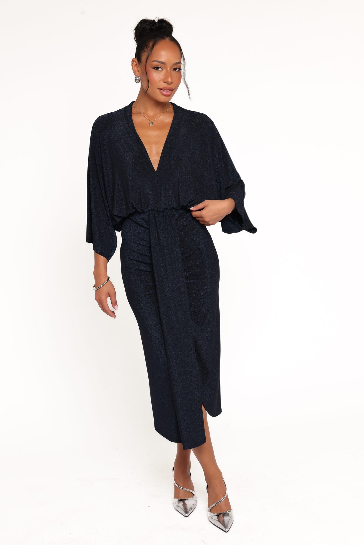 Audrina Maxi Dress - Midnight Blue