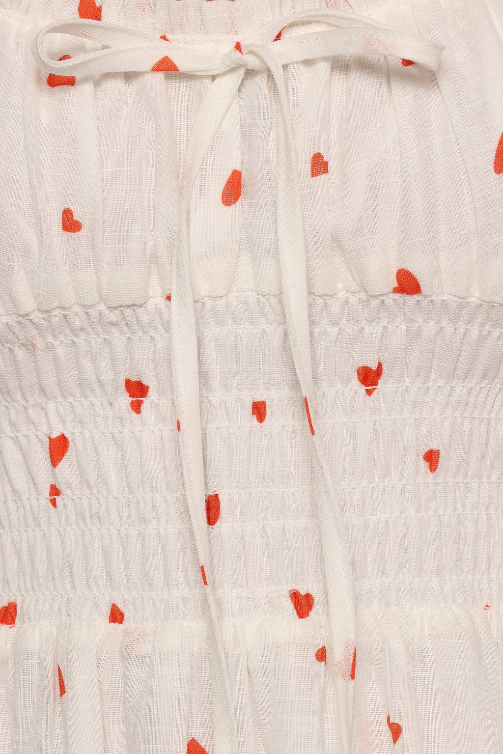 Auguste Midi Dress - Ditsy Heart