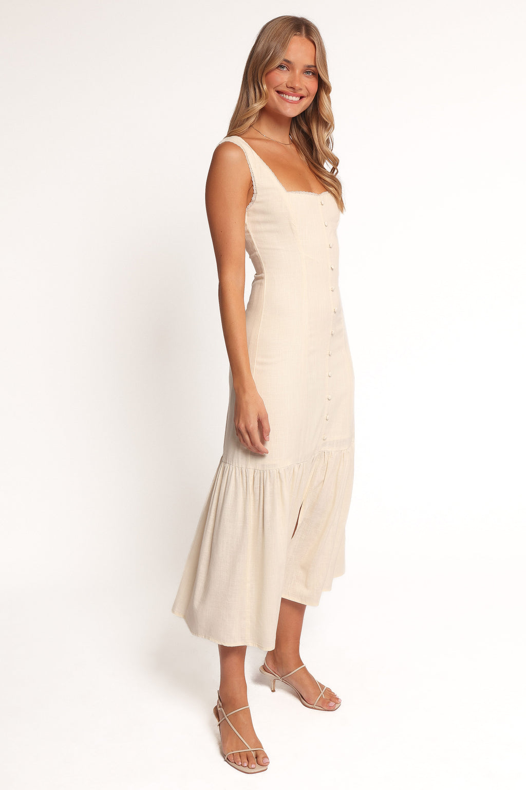 Brisa Maxi Dress - Cream