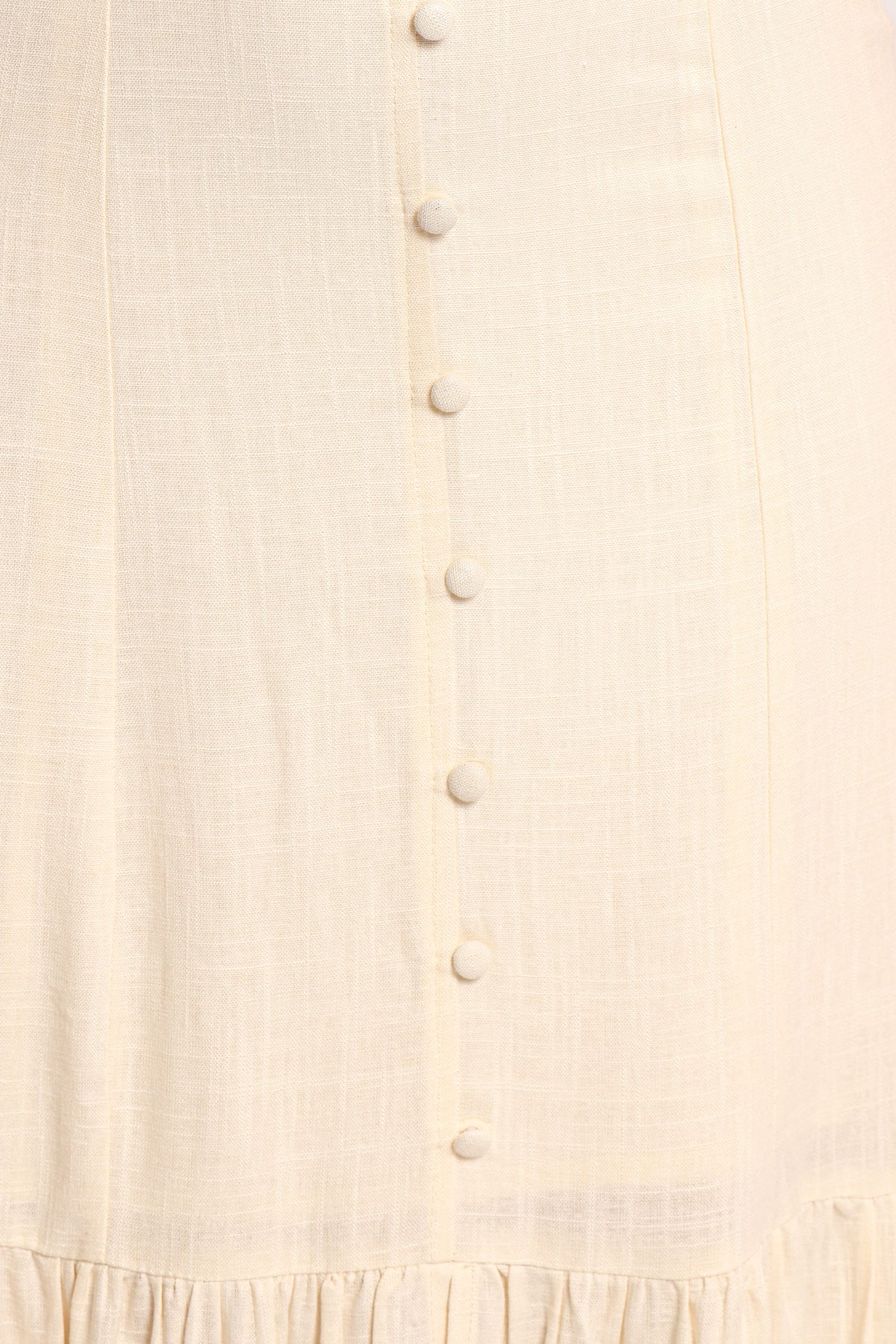 Brisa Maxi Dress - Cream