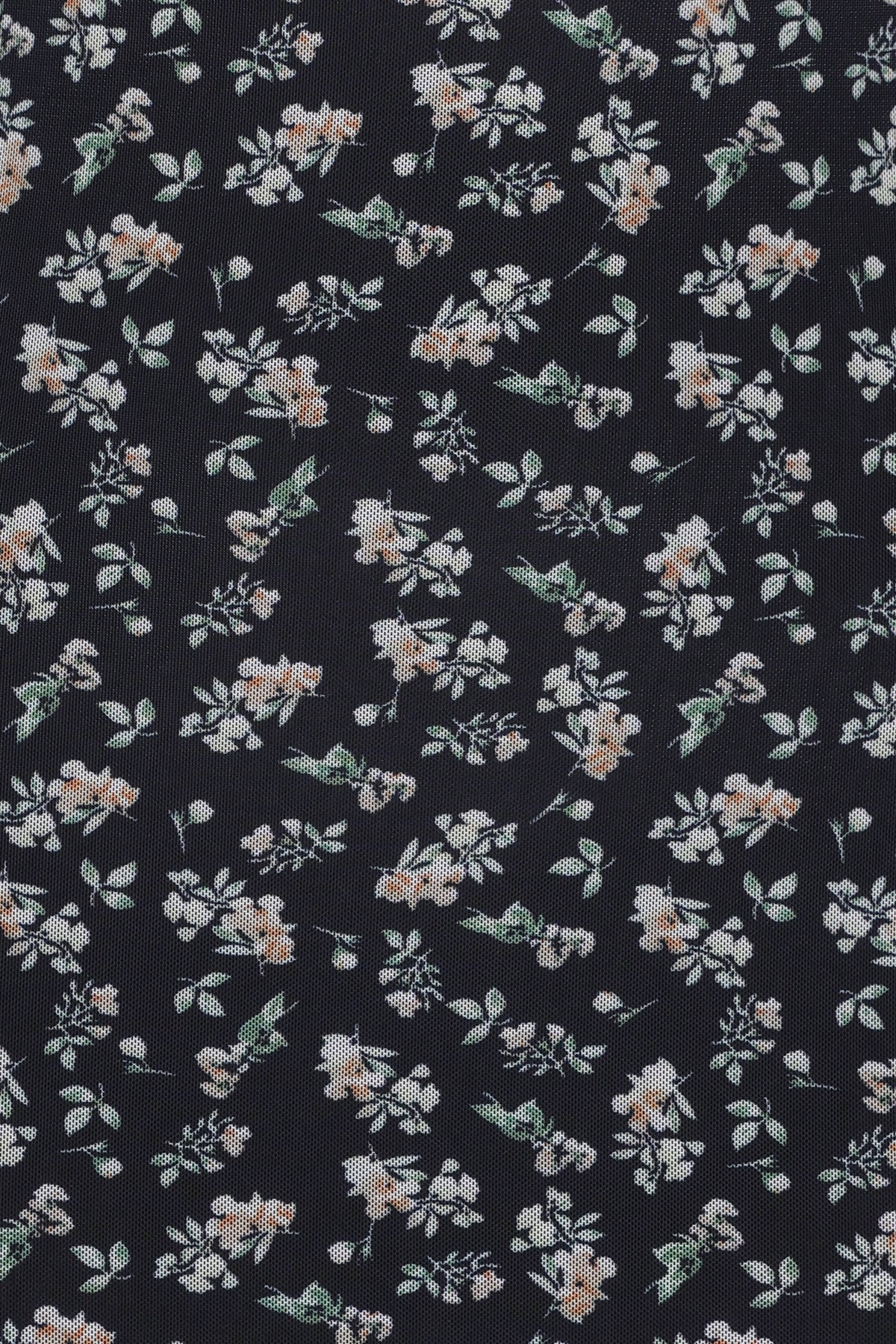 Brissa Maxi Dress - Black Floral