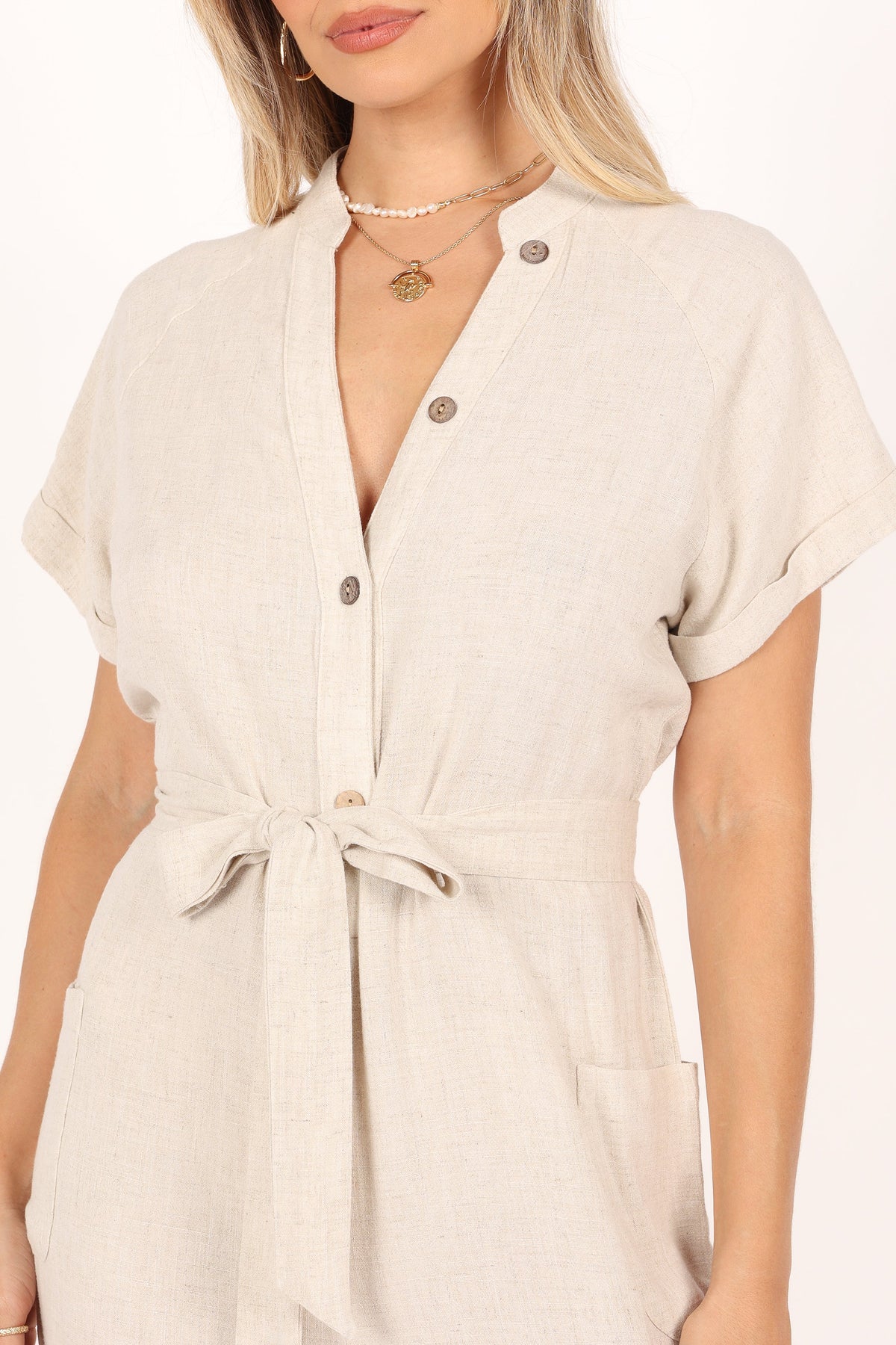 Archie Jumpsuit - Oat