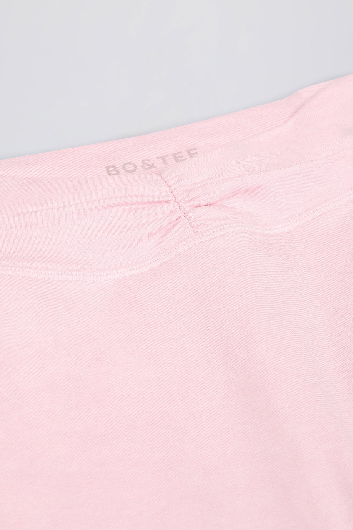Brushed Jersey Ruched Mid-Rise Leggings in Bloom